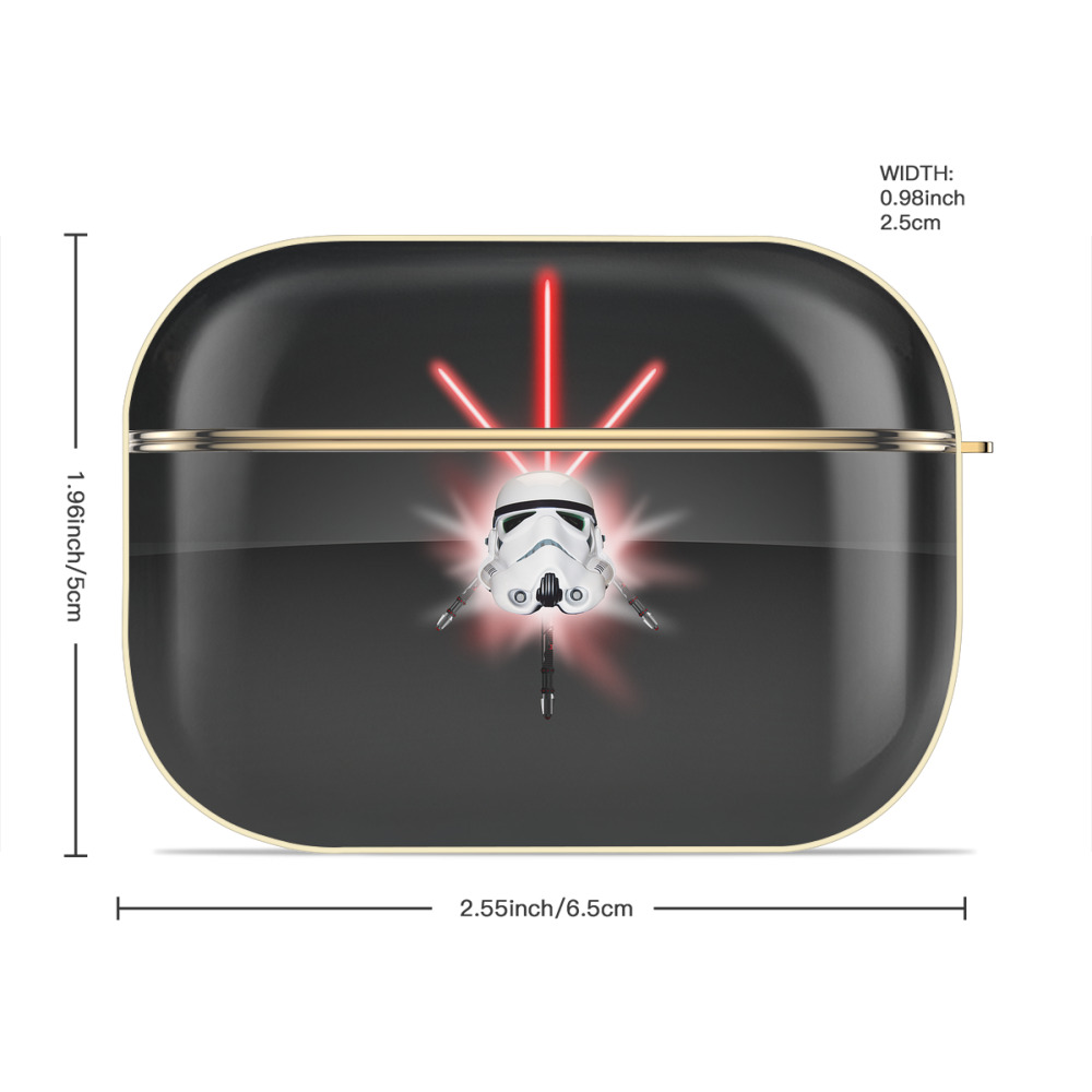 スター・ウォーズ Star Wars 【AirPods Pro用】ハードシェル保護ケース｜耐衝撃・防指紋・カラビナ付き商品仕様