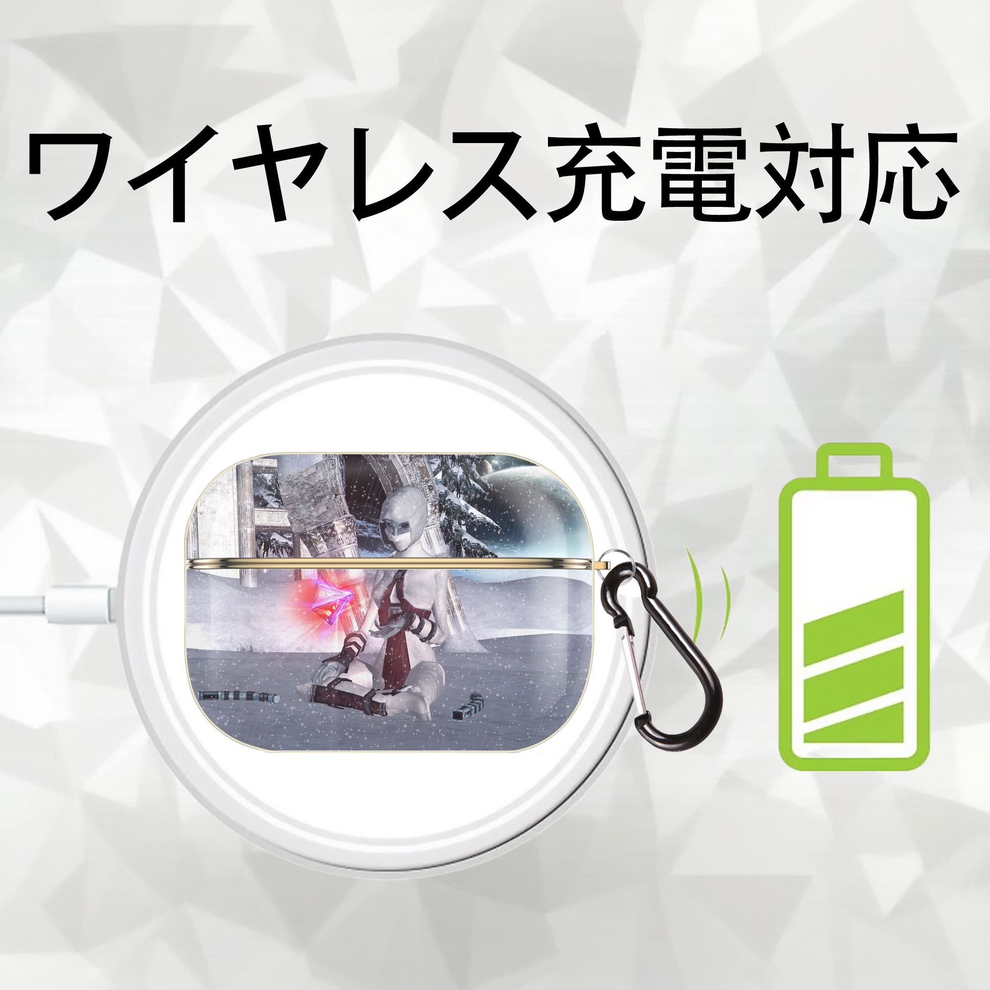 スター・ウォーズ Star Wars 【AirPods Pro用】ハードシェル保護ケース｜耐衝撃・防指紋・カラビナ付き商品仕様