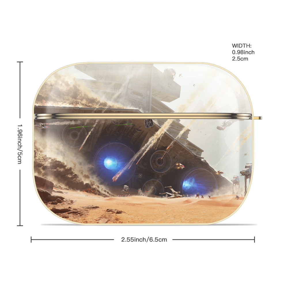 スター・ウォーズ Star Wars 【AirPods Pro用】ハードシェル保護ケース｜耐衝撃・防指紋・カラビナ付き商品仕様