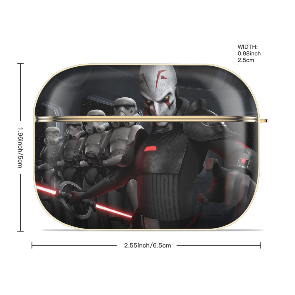 スター・ウォーズ Star Wars 【AirPods Pro用】ハードシェル保護ケース｜耐衝撃・防指紋・カラビナ付き商品仕様
