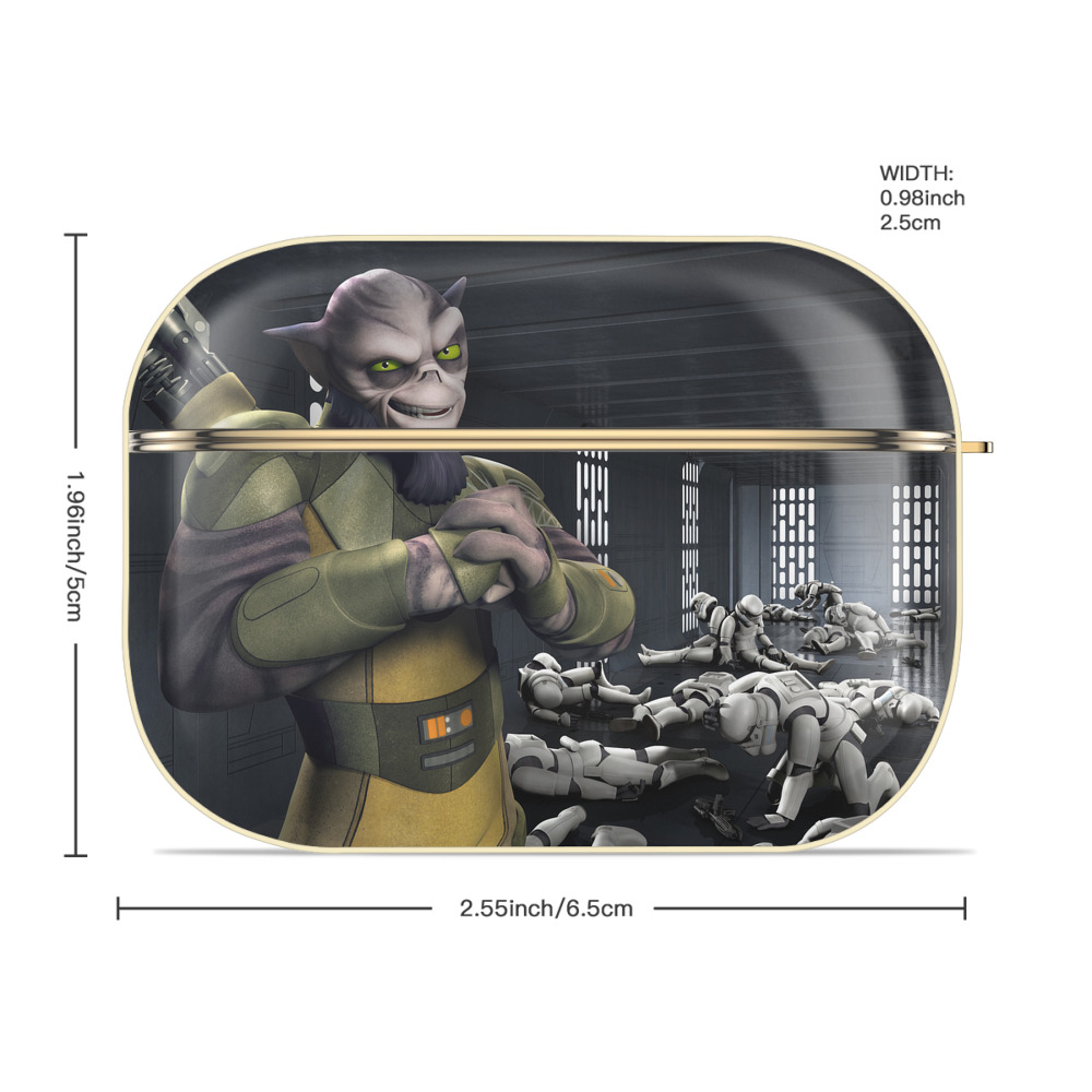 スター・ウォーズ Star Wars 【AirPods Pro用】ハードシェル保護ケース｜耐衝撃・防指紋・カラビナ付き商品仕様