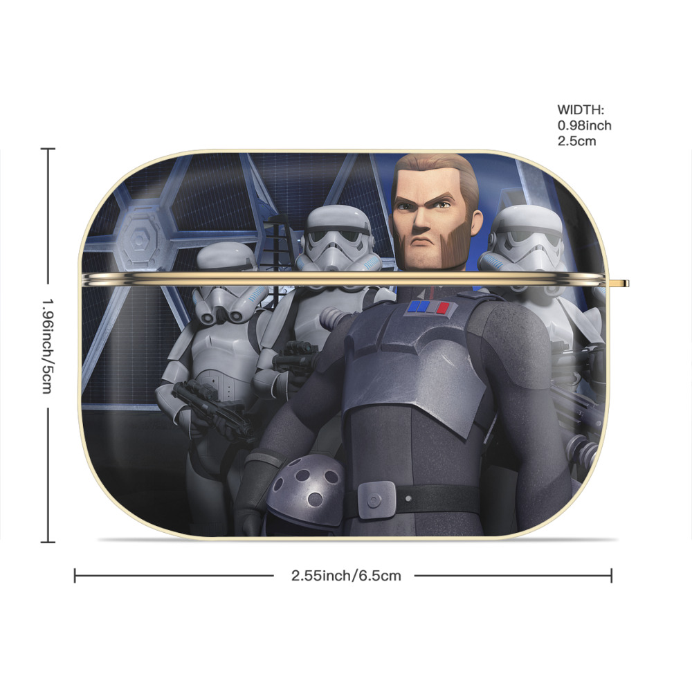 スター・ウォーズ Star Wars 【AirPods Pro用】ハードシェル保護ケース｜耐衝撃・防指紋・カラビナ付き商品仕様