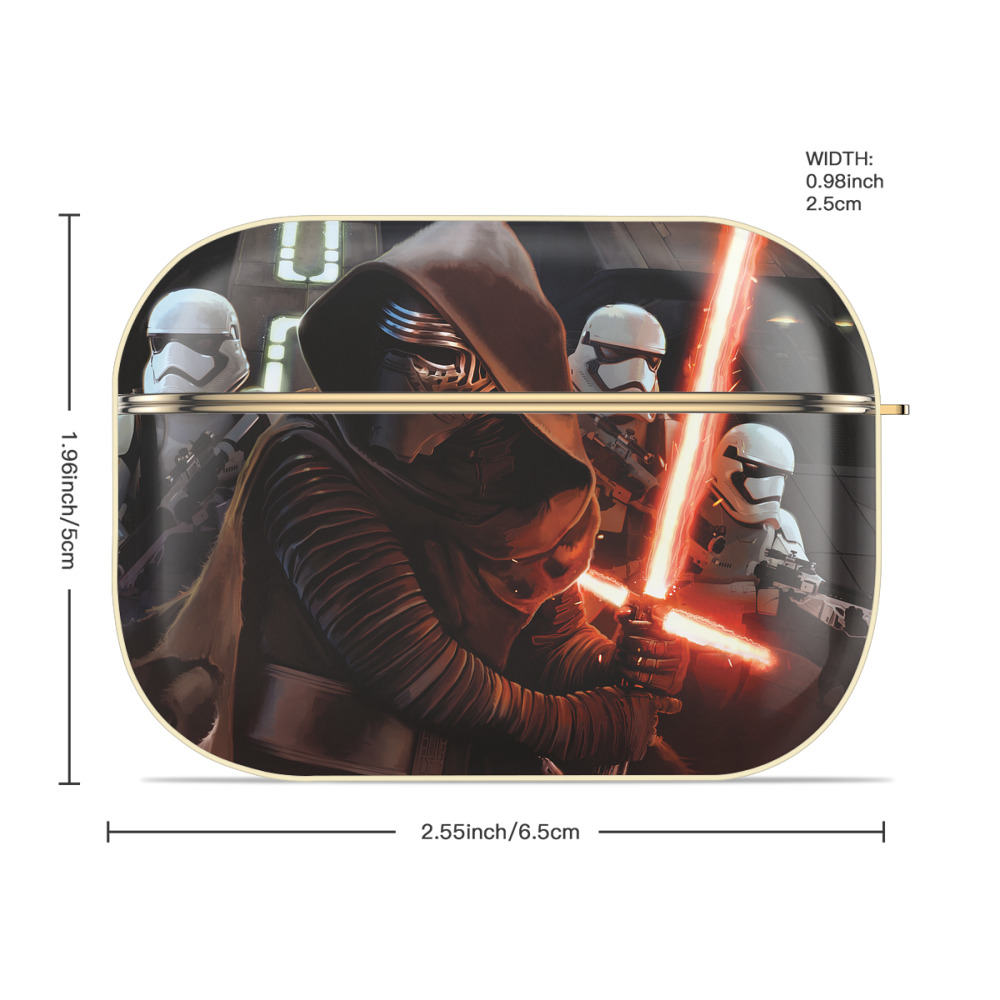 スター・ウォーズ Star Wars 【AirPods Pro用】ハードシェル保護ケース｜耐衝撃・防指紋・カラビナ付き商品仕様