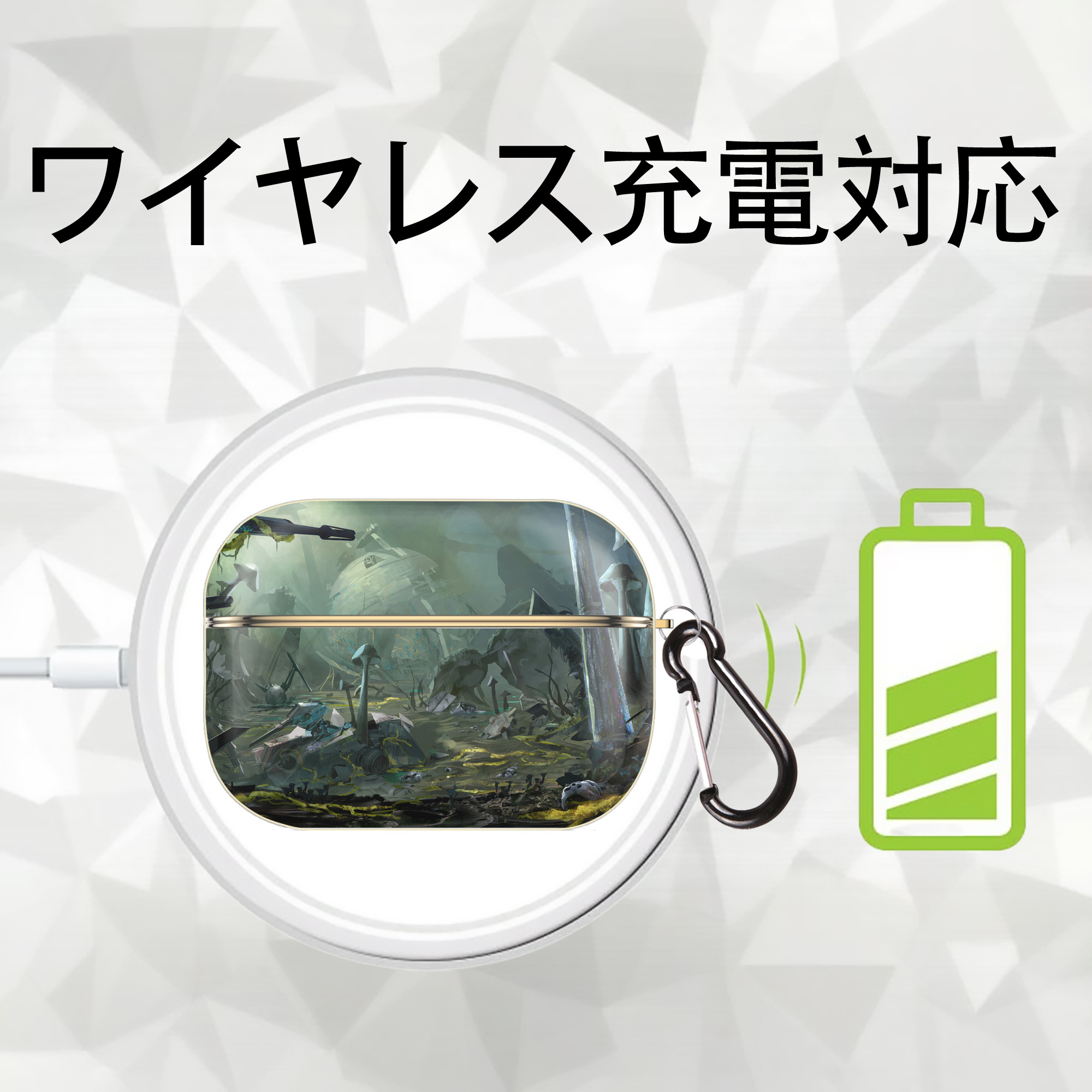 スター・ウォーズ Star Wars 【AirPods Pro用】ハードシェル保護ケース｜耐衝撃・防指紋・カラビナ付き商品仕様