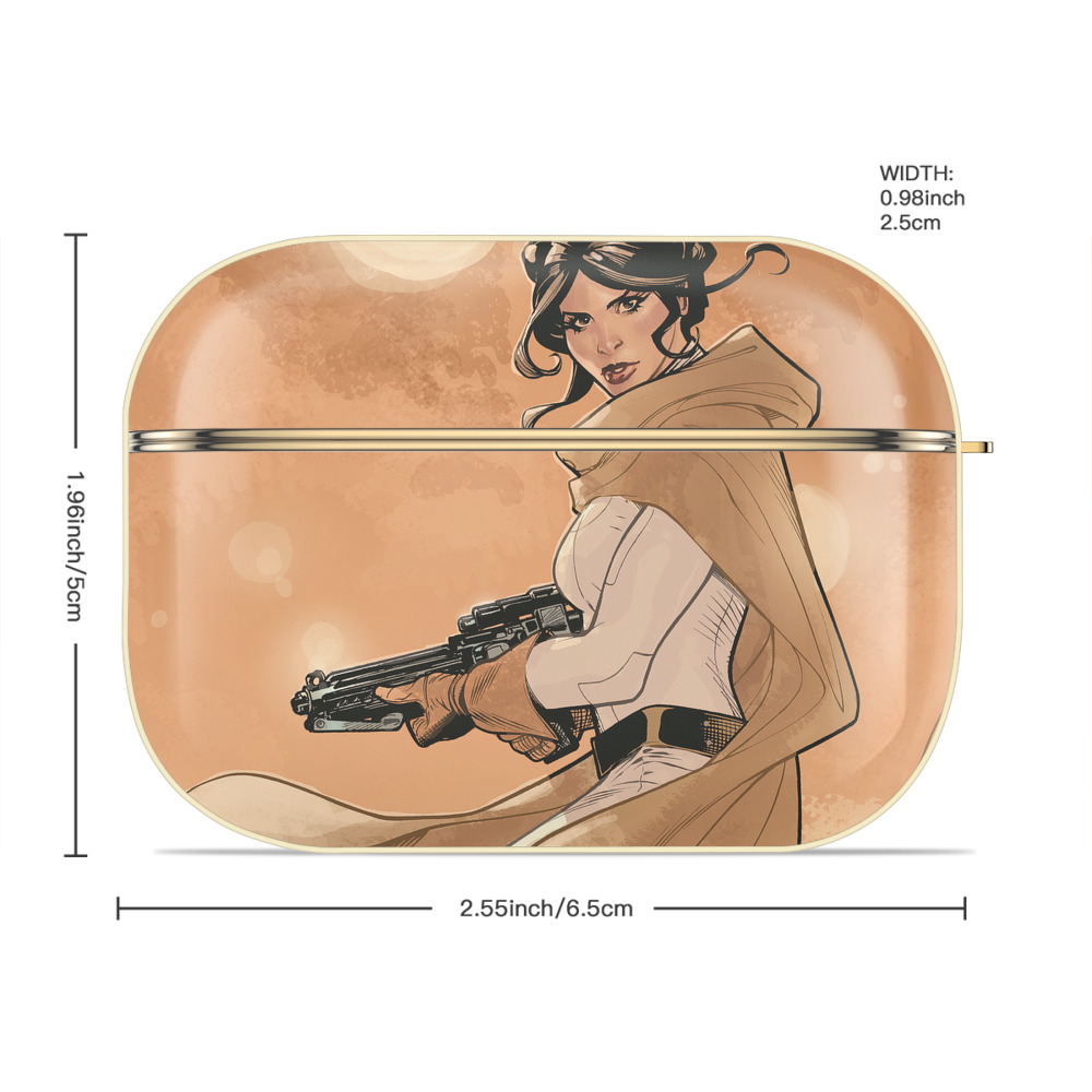 スター・ウォーズ Star Wars 【AirPods Pro用】ハードシェル保護ケース｜耐衝撃・防指紋・カラビナ付き商品仕様