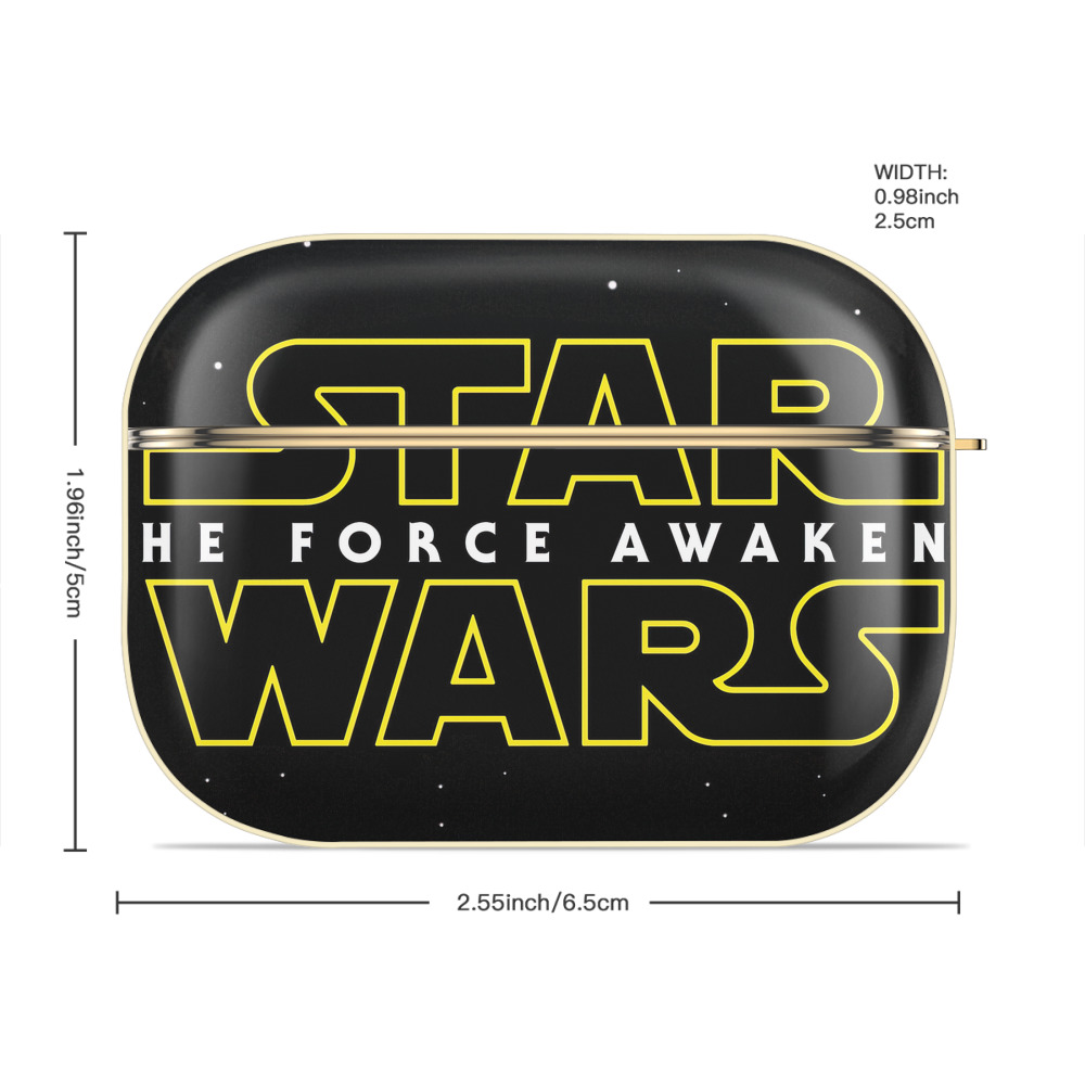 スター・ウォーズ Star Wars 【AirPods Pro用】ハードシェル保護ケース｜耐衝撃・防指紋・カラビナ付き商品仕様
