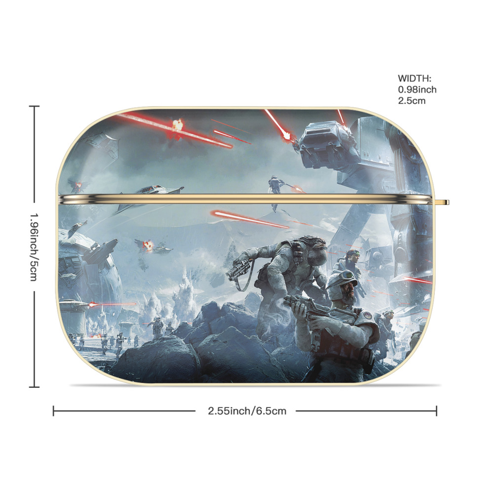 スター・ウォーズ Star Wars 【AirPods Pro用】ハードシェル保護ケース｜耐衝撃・防指紋・カラビナ付き商品仕様