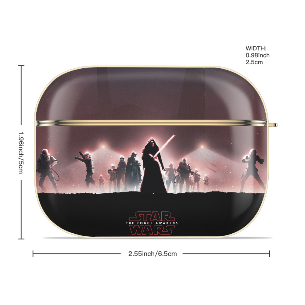 スター・ウォーズ Star Wars 【AirPods Pro用】ハードシェル保護ケース｜耐衝撃・防指紋・カラビナ付き商品仕様