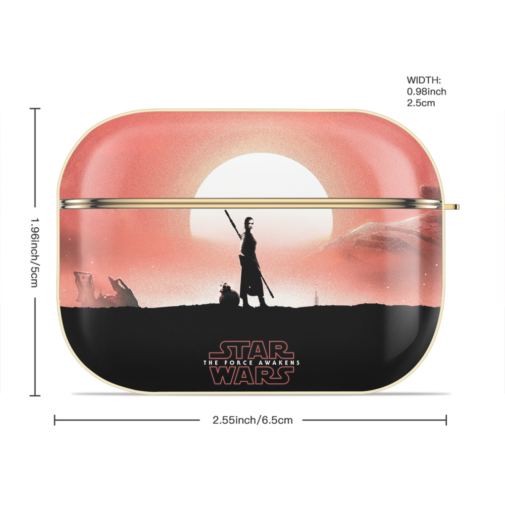 スター・ウォーズ Star Wars 【AirPods Pro用】ハードシェル保護ケース｜耐衝撃・防指紋・カラビナ付き商品仕様