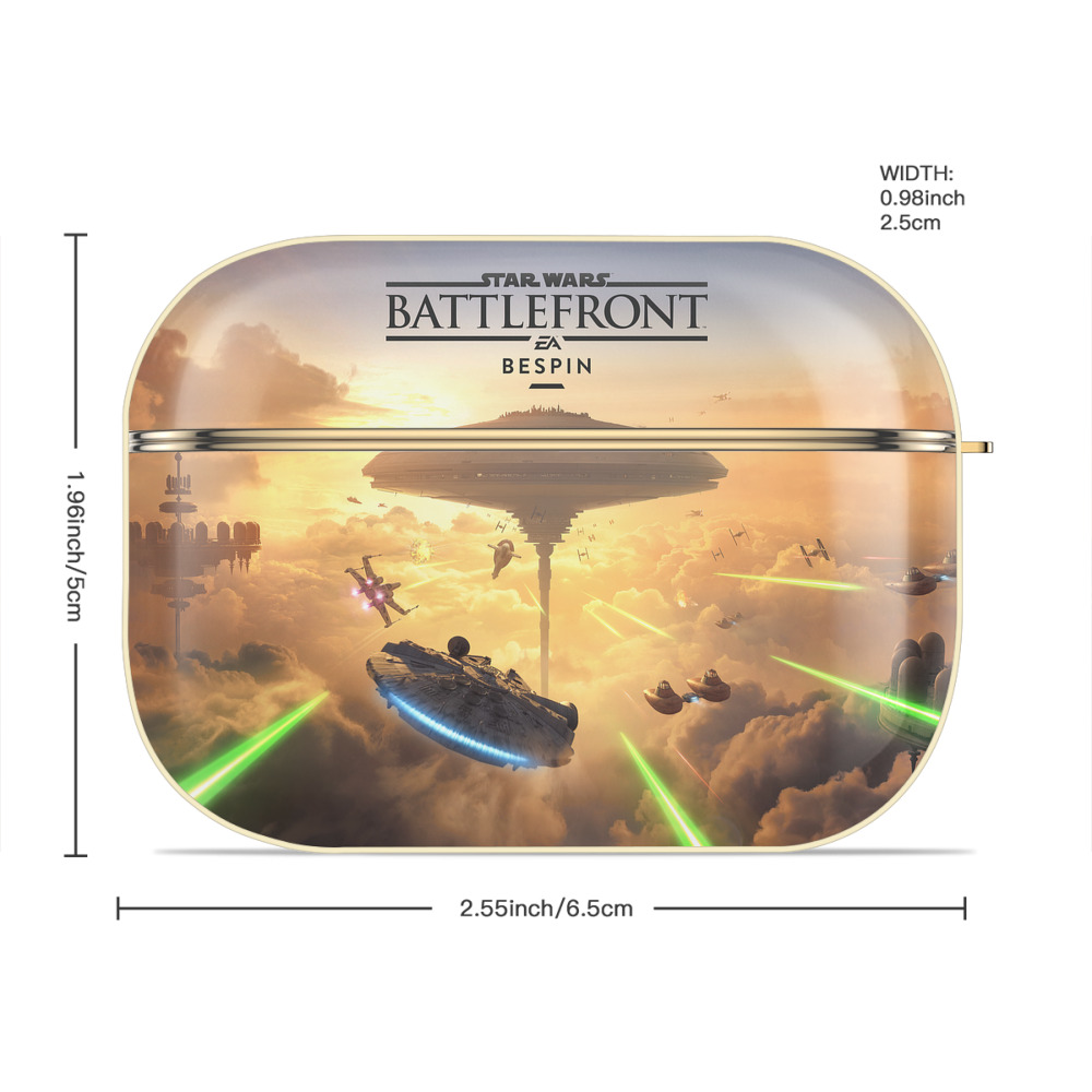 スター・ウォーズ Star Wars 【AirPods Pro用】ハードシェル保護ケース｜耐衝撃・防指紋・カラビナ付き商品仕様