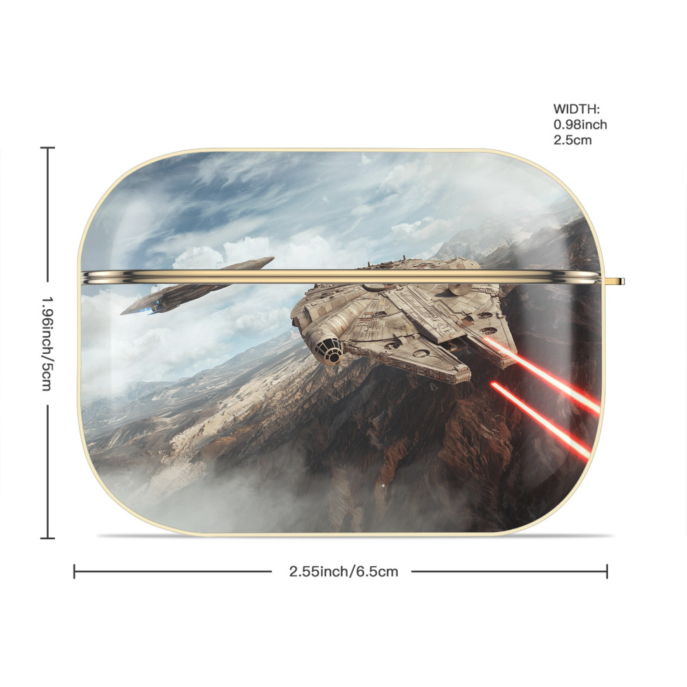 スター・ウォーズ Star Wars 【AirPods Pro用】ハードシェル保護ケース｜耐衝撃・防指紋・カラビナ付き商品仕様