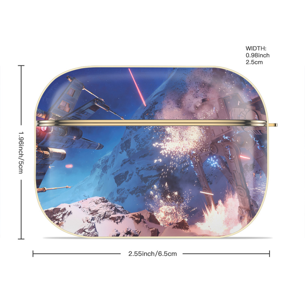 スター・ウォーズ Star Wars 【AirPods Pro用】ハードシェル保護ケース｜耐衝撃・防指紋・カラビナ付き商品仕様
