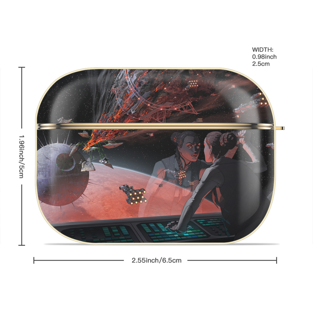 スター・ウォーズ Star Wars 【AirPods Pro用】ハードシェル保護ケース｜耐衝撃・防指紋・カラビナ付き商品仕様