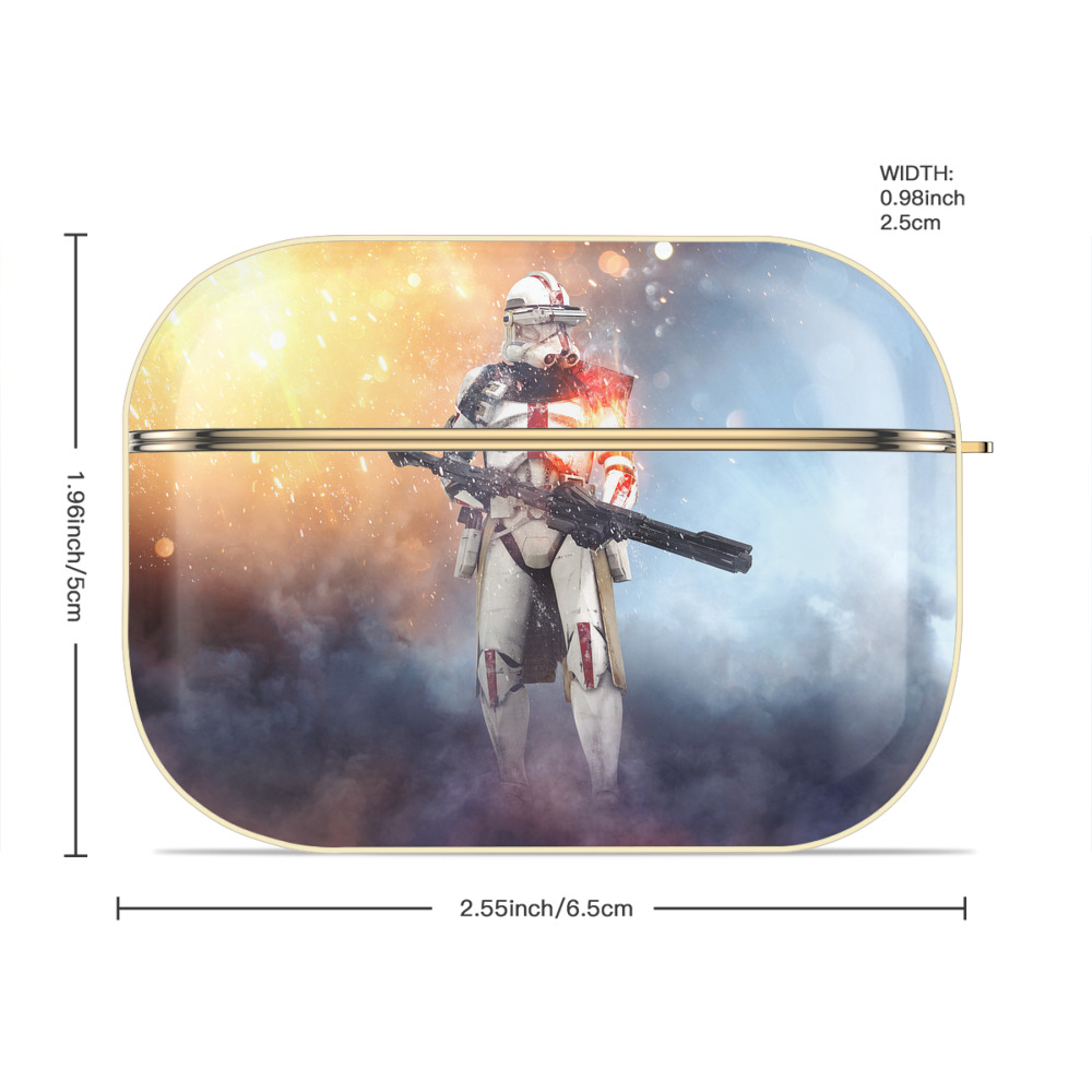 スター・ウォーズ Star Wars 【AirPods Pro用】ハードシェル保護ケース｜耐衝撃・防指紋・カラビナ付き商品仕様