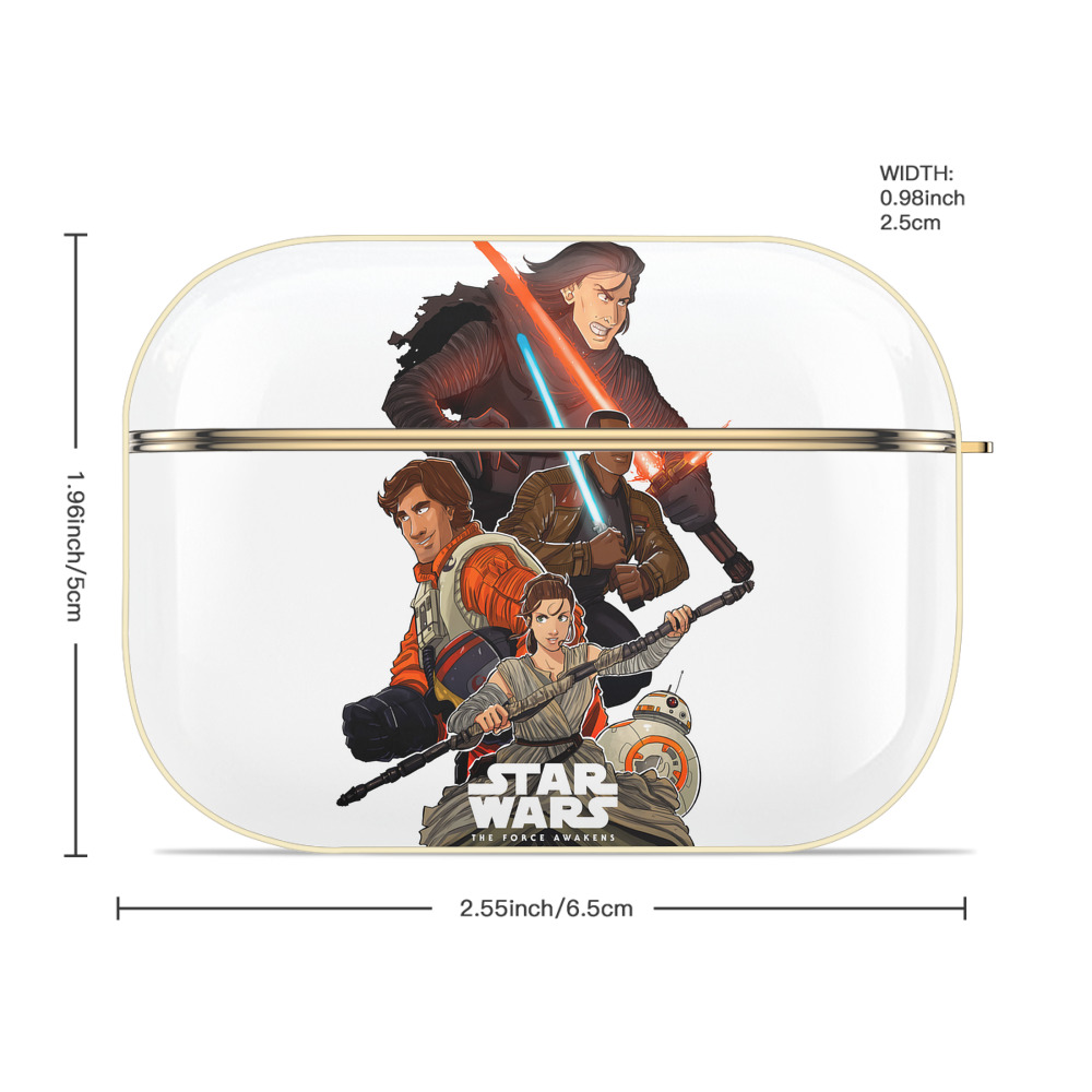 スター・ウォーズ Star Wars 【AirPods Pro用】ハードシェル保護ケース｜耐衝撃・防指紋・カラビナ付き商品仕様
