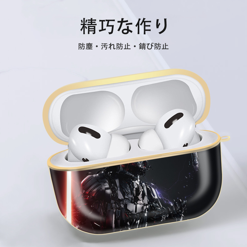 スター・ウォーズ Star Wars 【AirPods Pro用】ハードシェル保護ケース｜耐衝撃・防指紋・カラビナ付き商品仕様