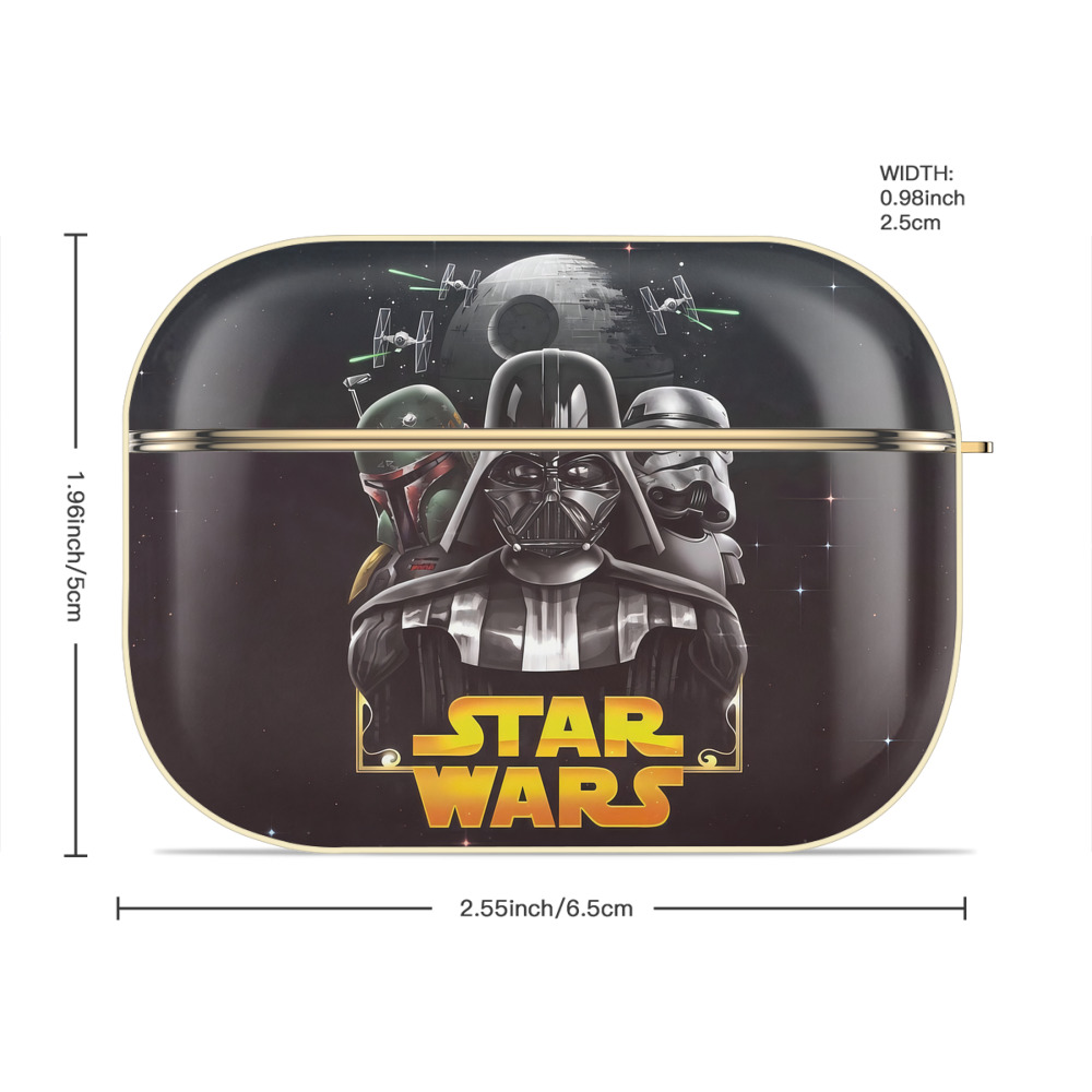 スター・ウォーズ Star Wars 【AirPods Pro用】ハードシェル保護ケース｜耐衝撃・防指紋・カラビナ付き商品仕様