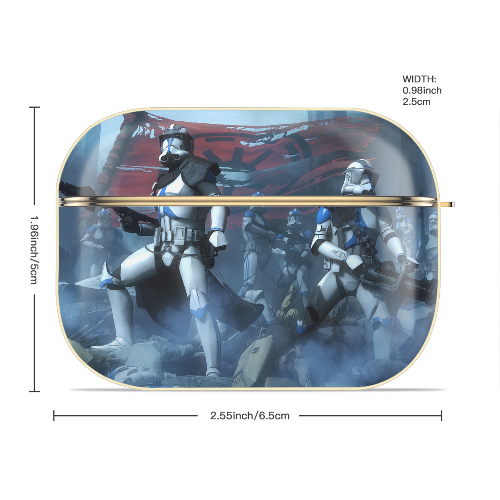 スター・ウォーズ Star Wars 【AirPods Pro用】ハードシェル保護ケース｜耐衝撃・防指紋・カラビナ付き商品仕様