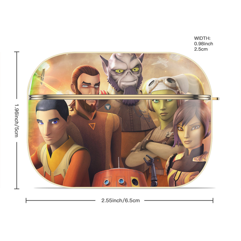 スター・ウォーズ Star Wars 【AirPods Pro用】ハードシェル保護ケース｜耐衝撃・防指紋・カラビナ付き商品仕様