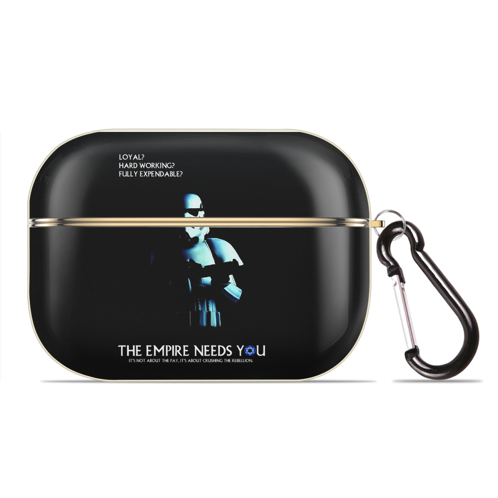 （画像用） スター・ウォーズ Star Wars 【AirPods Pro用】ハードシェル保護ケース｜耐衝撃・防指紋・カラビナ付き商品仕様