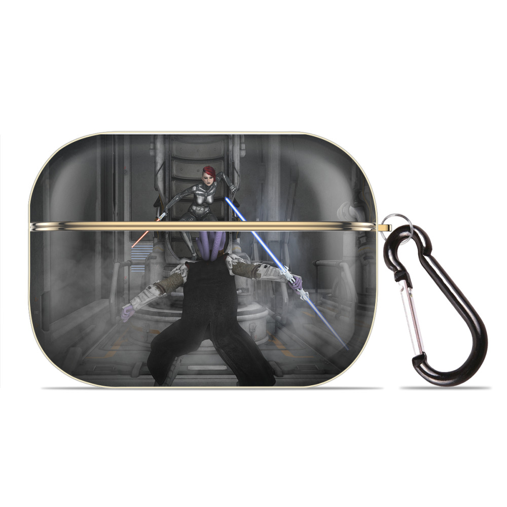 （画像用） スター・ウォーズ Star Wars 【AirPods Pro用】ハードシェル保護ケース｜耐衝撃・防指紋・カラビナ付き商品仕様
