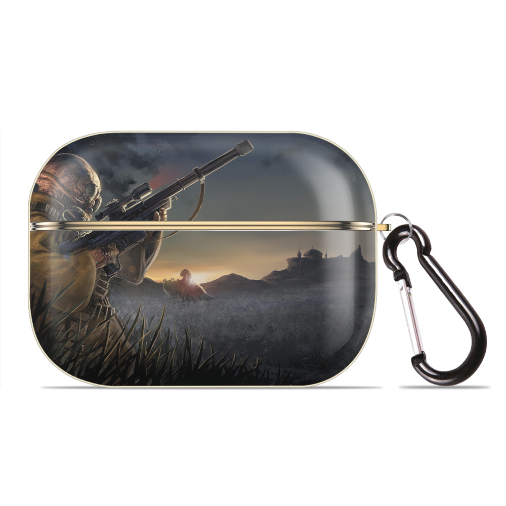 （画像用） スター・ウォーズ Star Wars 【AirPods Pro用】ハードシェル保護ケース｜耐衝撃・防指紋・カラビナ付き商品仕様