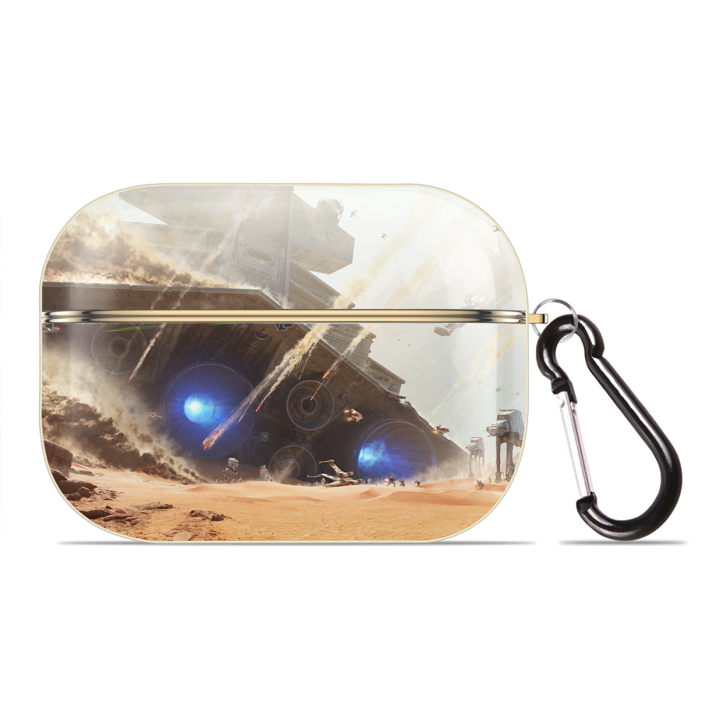 （画像用） スター・ウォーズ Star Wars 【AirPods Pro用】ハードシェル保護ケース｜耐衝撃・防指紋・カラビナ付き商品仕様