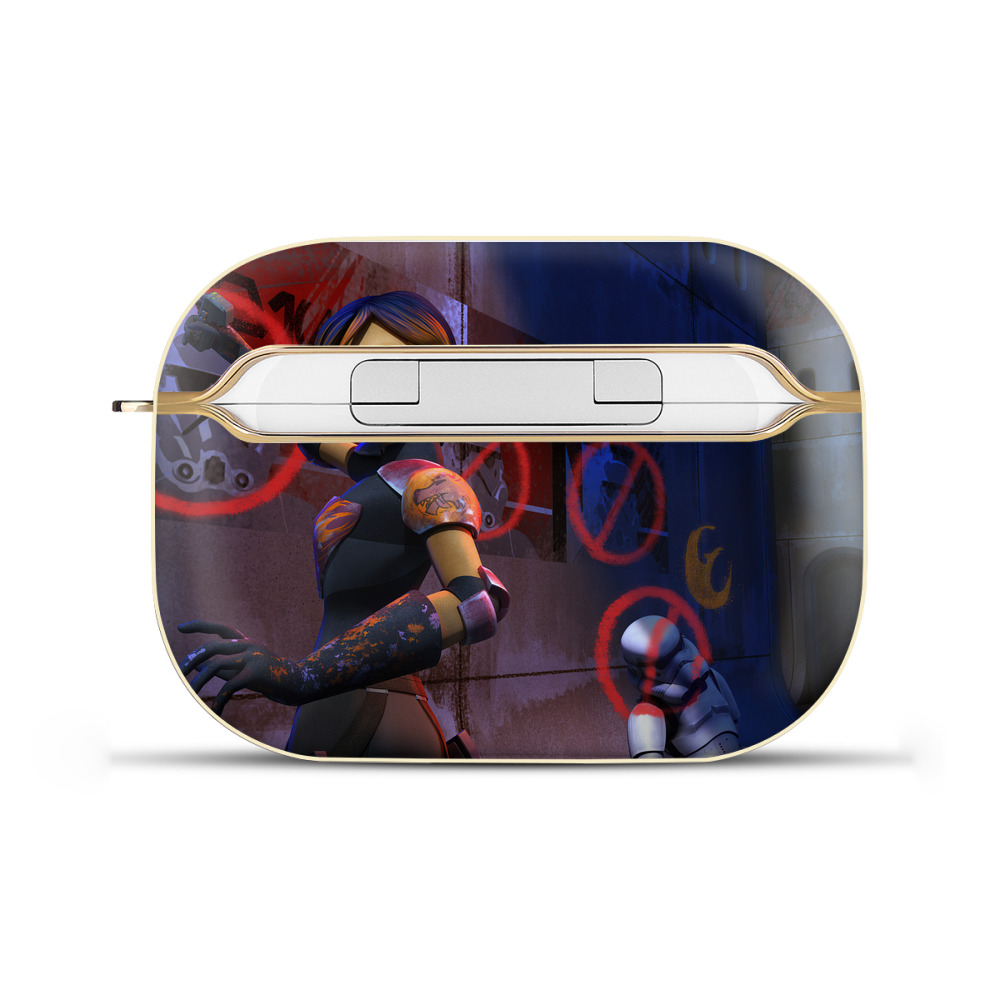 （画像用） スター・ウォーズ Star Wars 【AirPods Pro用】ハードシェル保護ケース｜耐衝撃・防指紋・カラビナ付き商品仕様