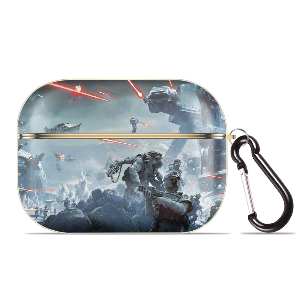 （画像用） スター・ウォーズ Star Wars 【AirPods Pro用】ハードシェル保護ケース｜耐衝撃・防指紋・カラビナ付き商品仕様