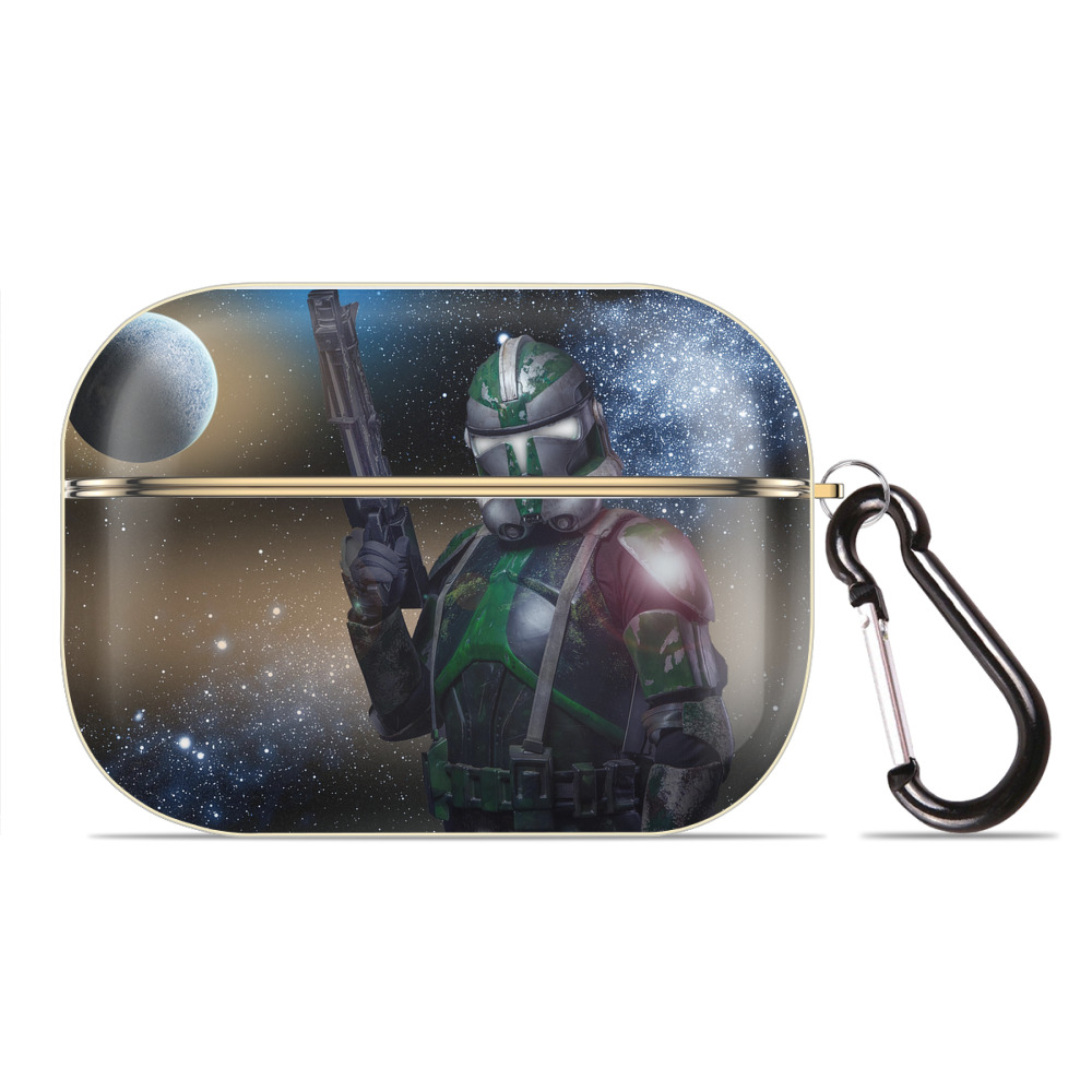 （画像用） スター・ウォーズ Star Wars 【AirPods Pro用】ハードシェル保護ケース｜耐衝撃・防指紋・カラビナ付き商品仕様