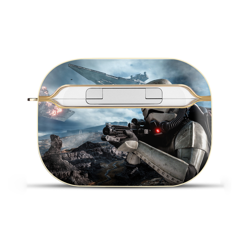 （画像用） スター・ウォーズ Star Wars 【AirPods Pro用】ハードシェル保護ケース｜耐衝撃・防指紋・カラビナ付き商品仕様