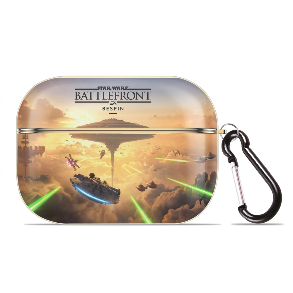 （画像用） スター・ウォーズ Star Wars 【AirPods Pro用】ハードシェル保護ケース｜耐衝撃・防指紋・カラビナ付き商品仕様