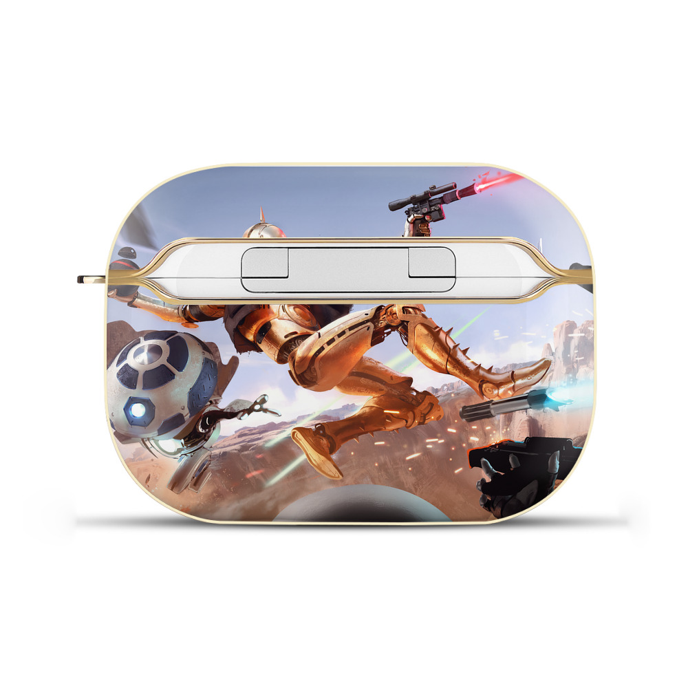 （画像用） スター・ウォーズ Star Wars 【AirPods Pro用】ハードシェル保護ケース｜耐衝撃・防指紋・カラビナ付き商品仕様