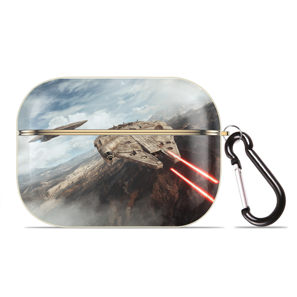 （画像用） スター・ウォーズ Star Wars 【AirPods Pro用】ハードシェル保護ケース｜耐衝撃・防指紋・カラビナ付き商品仕様
