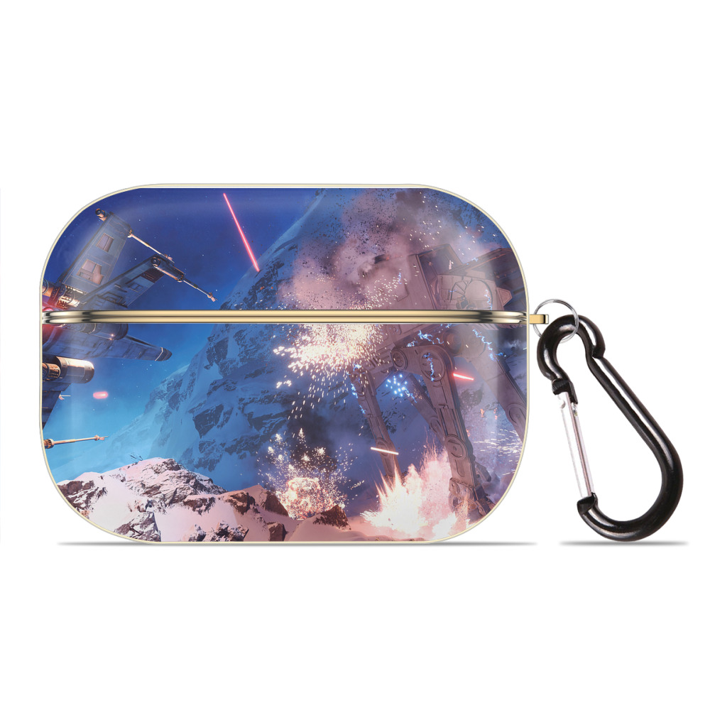 （画像用） スター・ウォーズ Star Wars 【AirPods Pro用】ハードシェル保護ケース｜耐衝撃・防指紋・カラビナ付き商品仕様