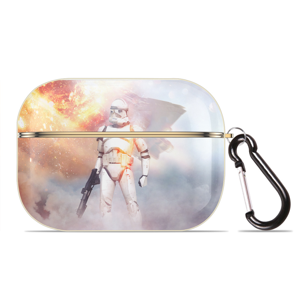 （画像用） スター・ウォーズ Star Wars 【AirPods Pro用】ハードシェル保護ケース｜耐衝撃・防指紋・カラビナ付き商品仕様