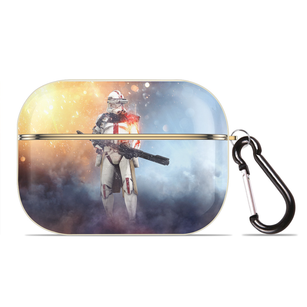 （画像用） スター・ウォーズ Star Wars 【AirPods Pro用】ハードシェル保護ケース｜耐衝撃・防指紋・カラビナ付き商品仕様