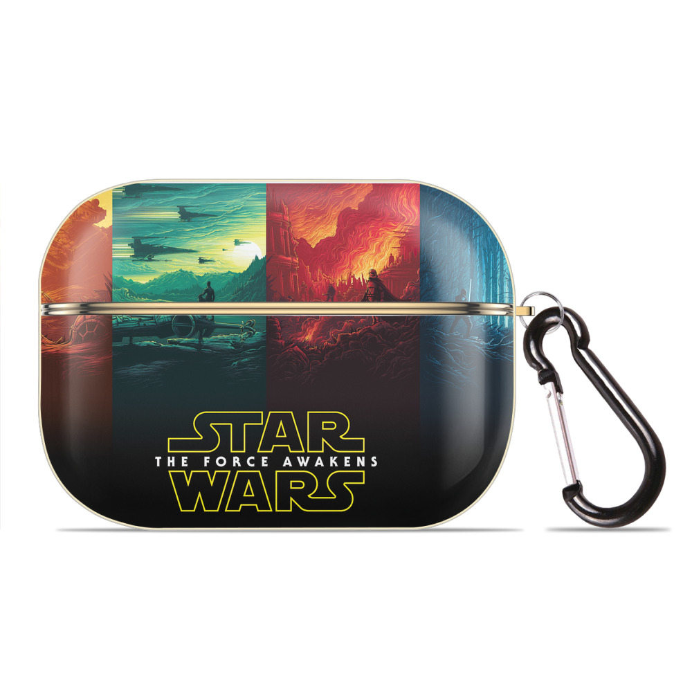 （画像用） スター・ウォーズ Star Wars 【AirPods Pro用】ハードシェル保護ケース｜耐衝撃・防指紋・カラビナ付き商品仕様