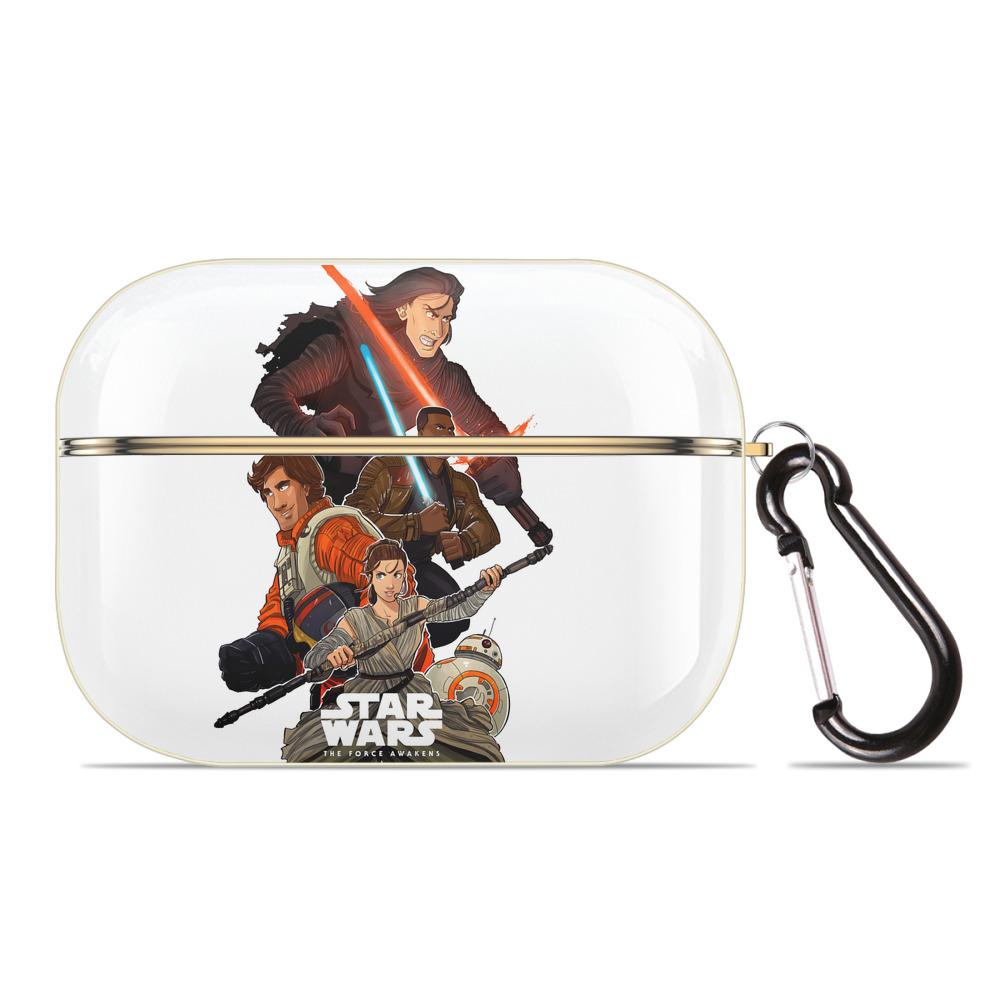 （画像用） スター・ウォーズ Star Wars 【AirPods Pro用】ハードシェル保護ケース｜耐衝撃・防指紋・カラビナ付き商品仕様