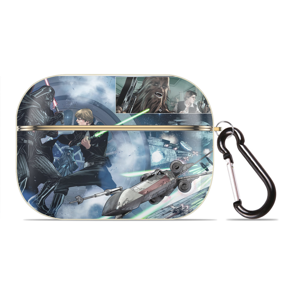 （画像用） スター・ウォーズ Star Wars 【AirPods Pro用】ハードシェル保護ケース｜耐衝撃・防指紋・カラビナ付き商品仕様