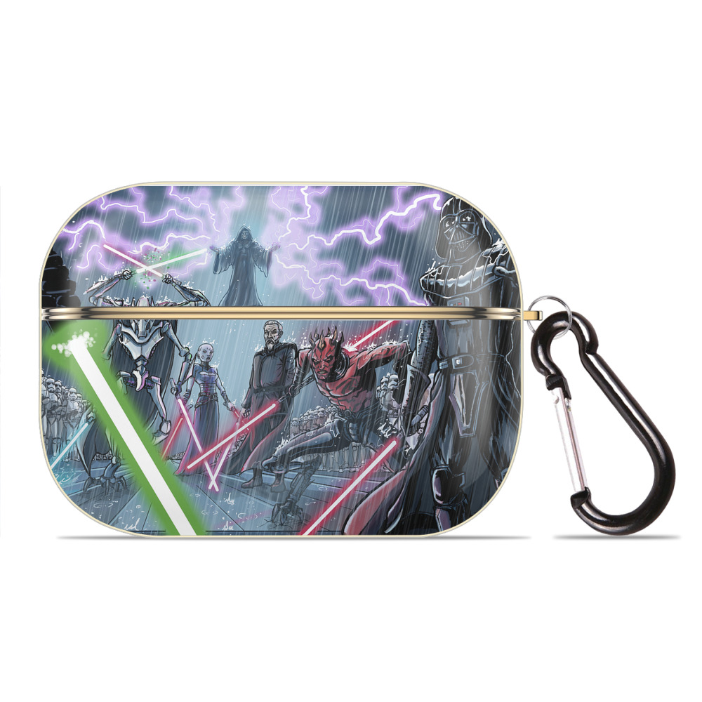 （画像用） スター・ウォーズ Star Wars 【AirPods Pro用】ハードシェル保護ケース｜耐衝撃・防指紋・カラビナ付き商品仕様