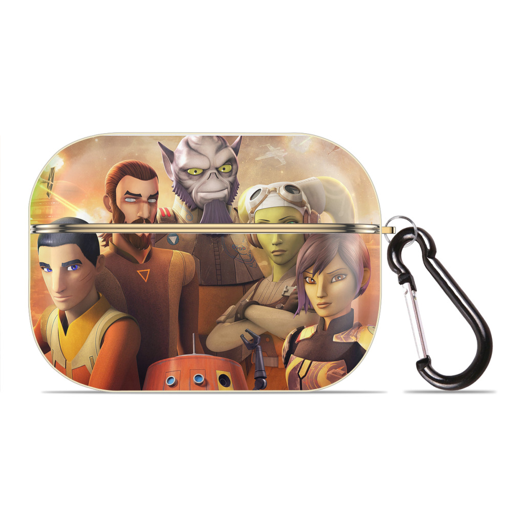（画像用） スター・ウォーズ Star Wars 【AirPods Pro用】ハードシェル保護ケース｜耐衝撃・防指紋・カラビナ付き商品仕様