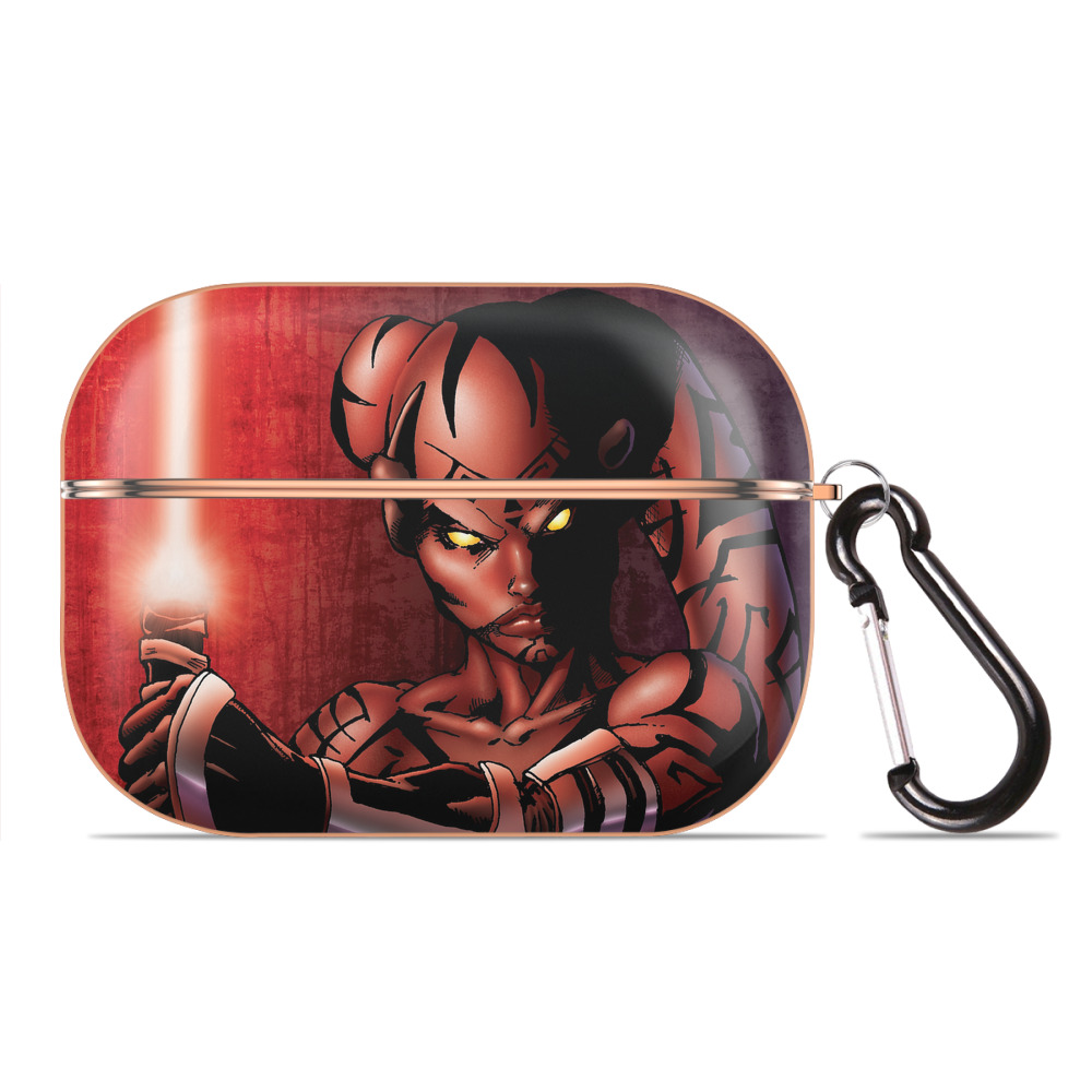（画像用） スター・ウォーズ Star Wars 【AirPods Pro用】ハードシェル保護ケース｜耐衝撃・防指紋・カラビナ付き商品仕様