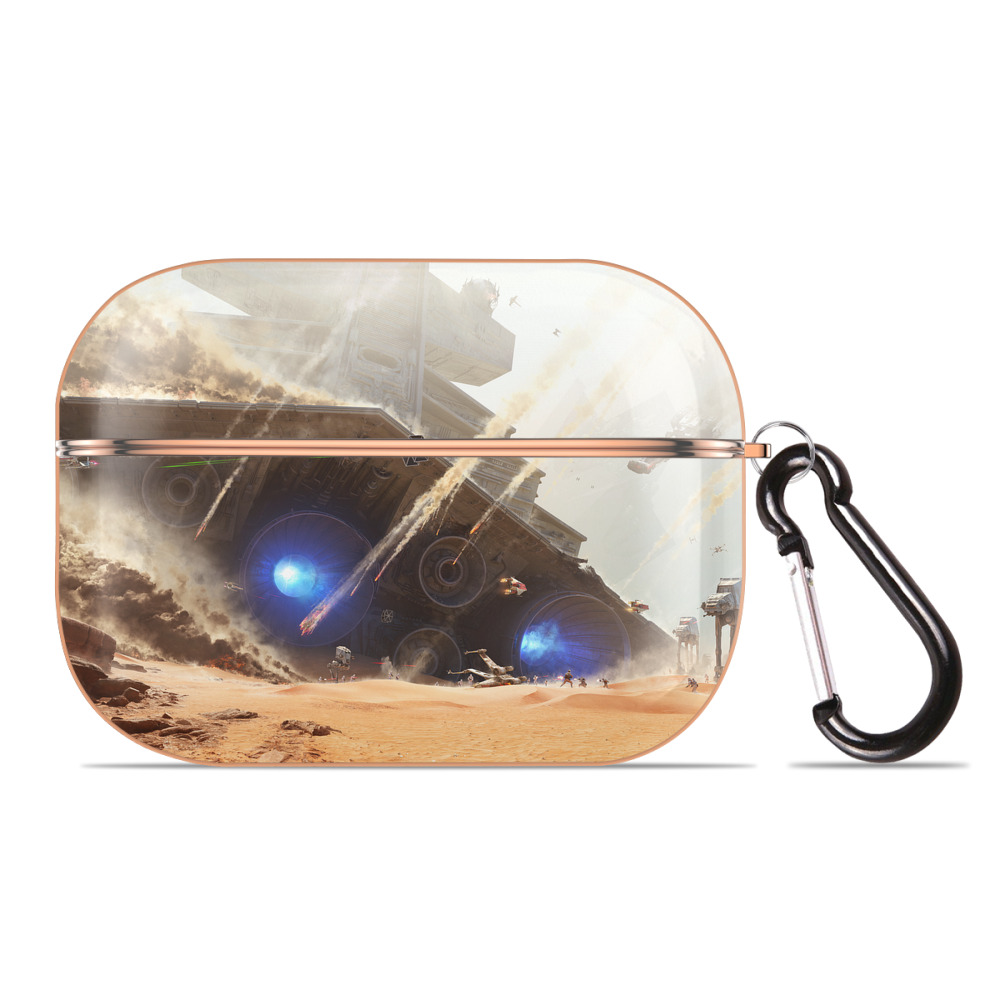（画像用） スター・ウォーズ Star Wars 【AirPods Pro用】ハードシェル保護ケース｜耐衝撃・防指紋・カラビナ付き商品仕様