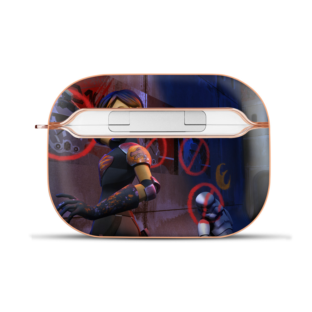 （画像用） スター・ウォーズ Star Wars 【AirPods Pro用】ハードシェル保護ケース｜耐衝撃・防指紋・カラビナ付き商品仕様