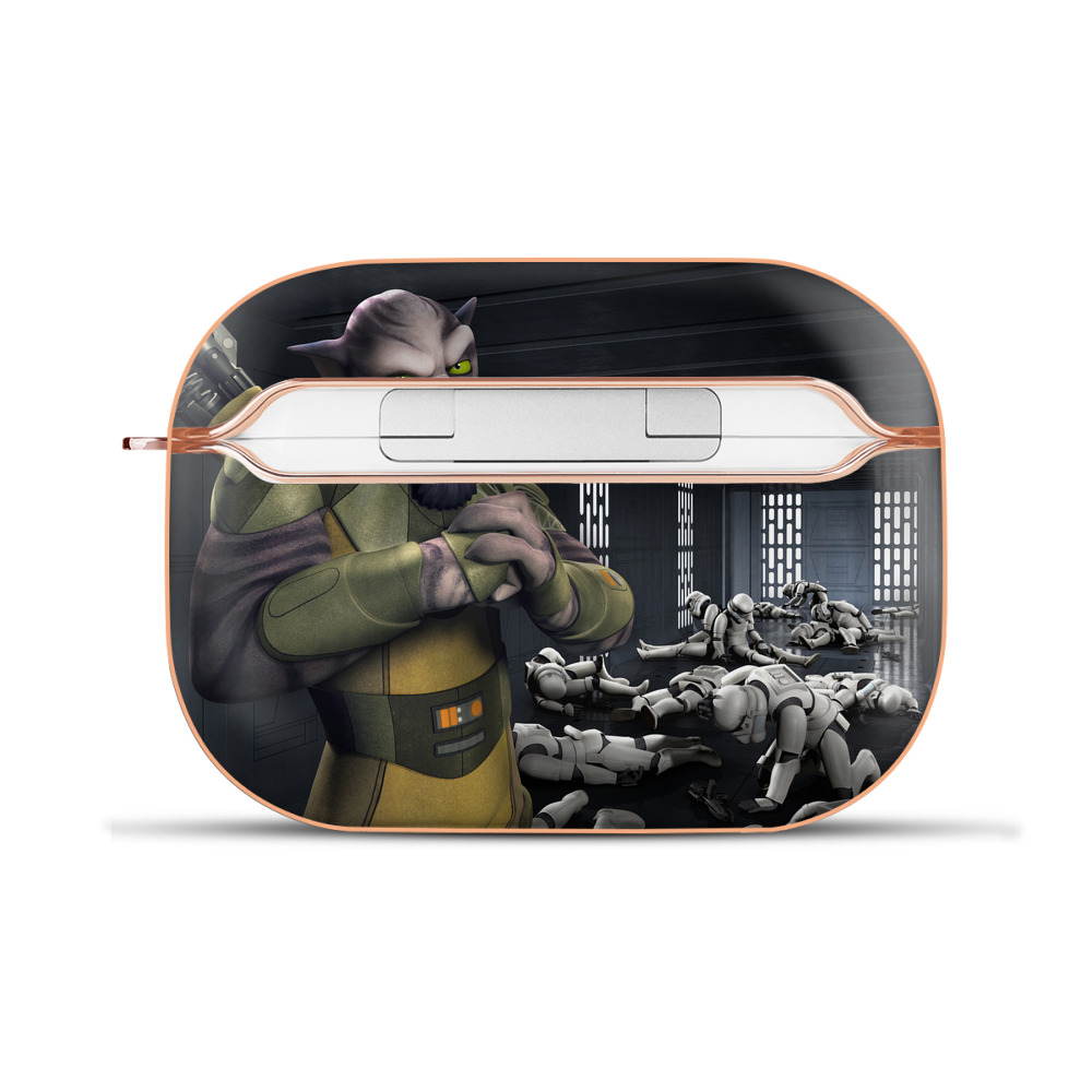 （画像用） スター・ウォーズ Star Wars 【AirPods Pro用】ハードシェル保護ケース｜耐衝撃・防指紋・カラビナ付き商品仕様