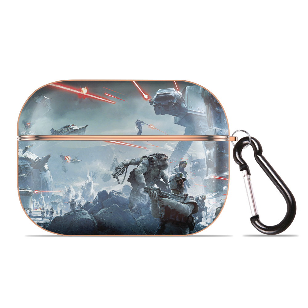 （画像用） スター・ウォーズ Star Wars 【AirPods Pro用】ハードシェル保護ケース｜耐衝撃・防指紋・カラビナ付き商品仕様