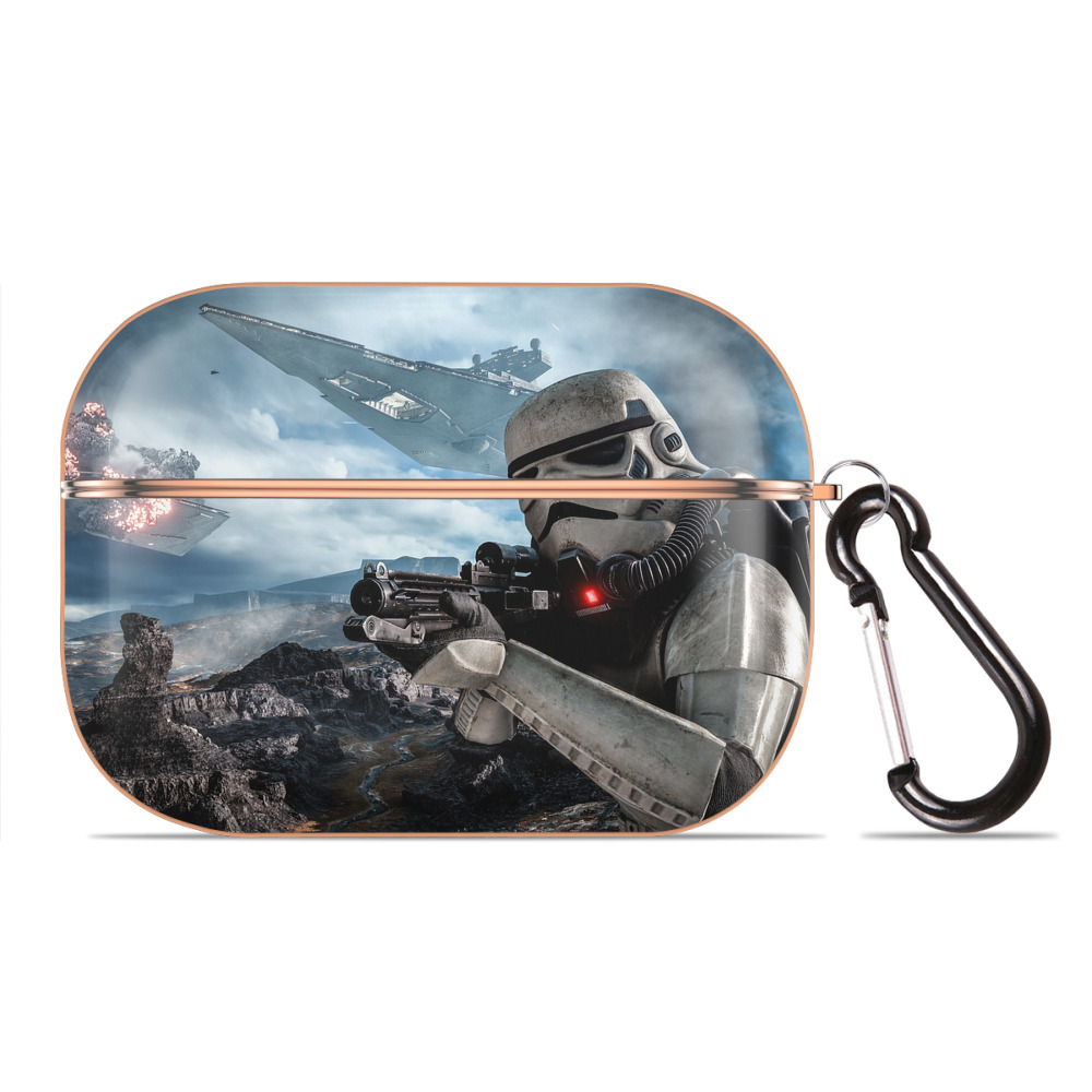 （画像用） スター・ウォーズ Star Wars 【AirPods Pro用】ハードシェル保護ケース｜耐衝撃・防指紋・カラビナ付き商品仕様