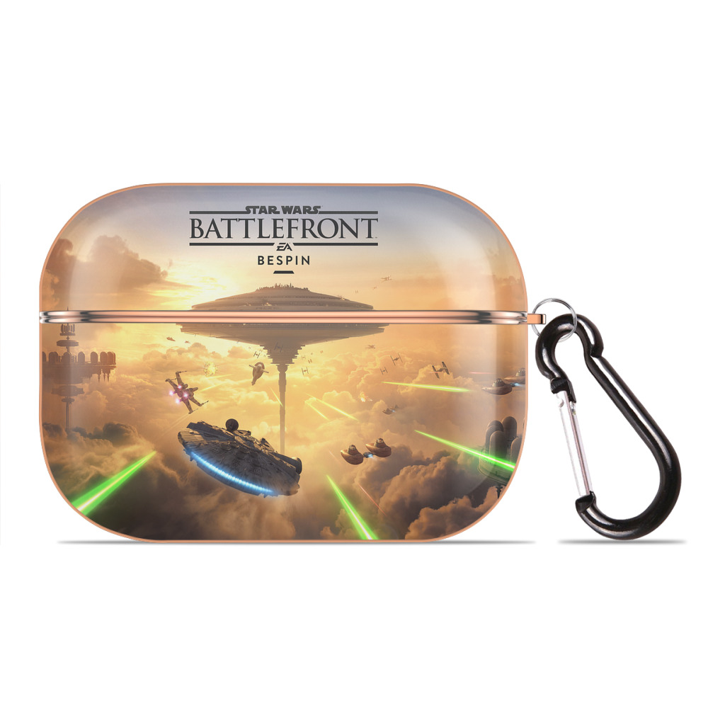 （画像用） スター・ウォーズ Star Wars 【AirPods Pro用】ハードシェル保護ケース｜耐衝撃・防指紋・カラビナ付き商品仕様