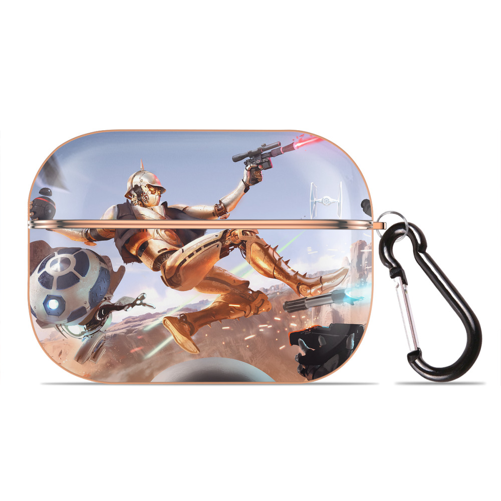 （画像用） スター・ウォーズ Star Wars 【AirPods Pro用】ハードシェル保護ケース｜耐衝撃・防指紋・カラビナ付き商品仕様